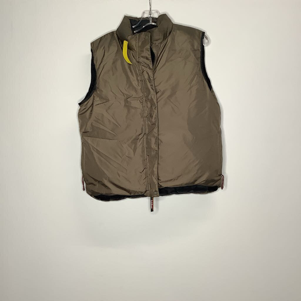 LL Bean Vest M Black/brown
