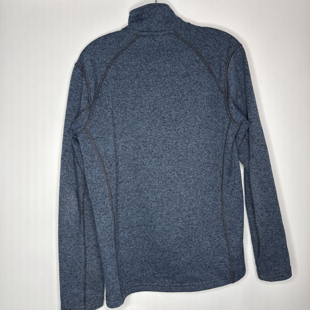 Eddie Bauer Fleece Men's S Navy/gray
