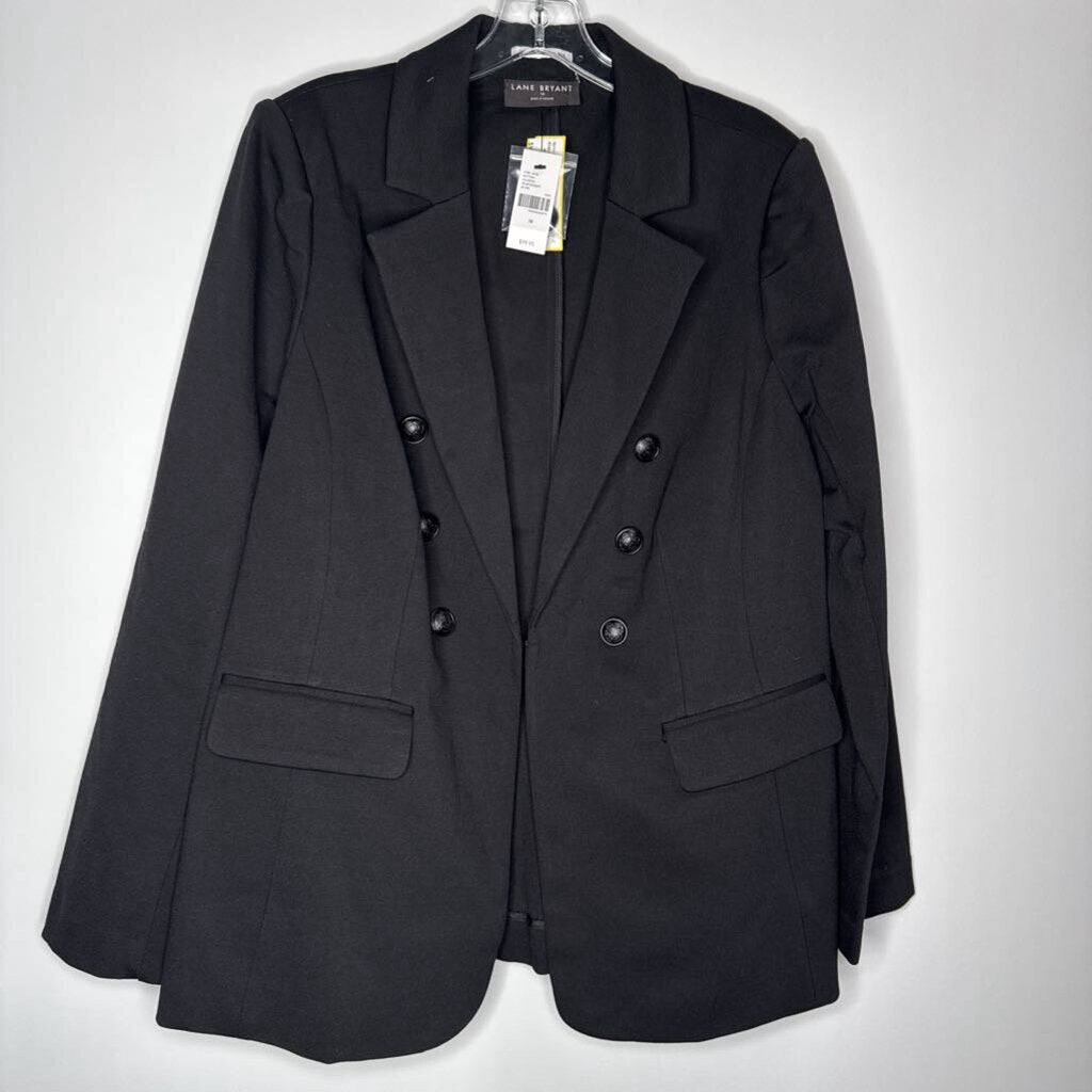 Lane Bryant Blazer 18/ L Black