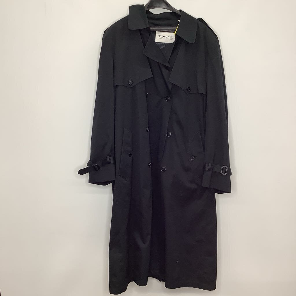 London Fog Outerwear Men's 44 Long Black