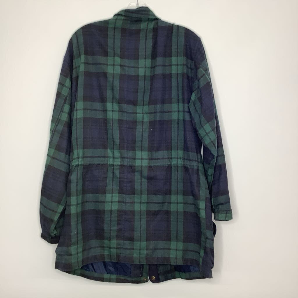 Outerwear S Navy/Green Plaid