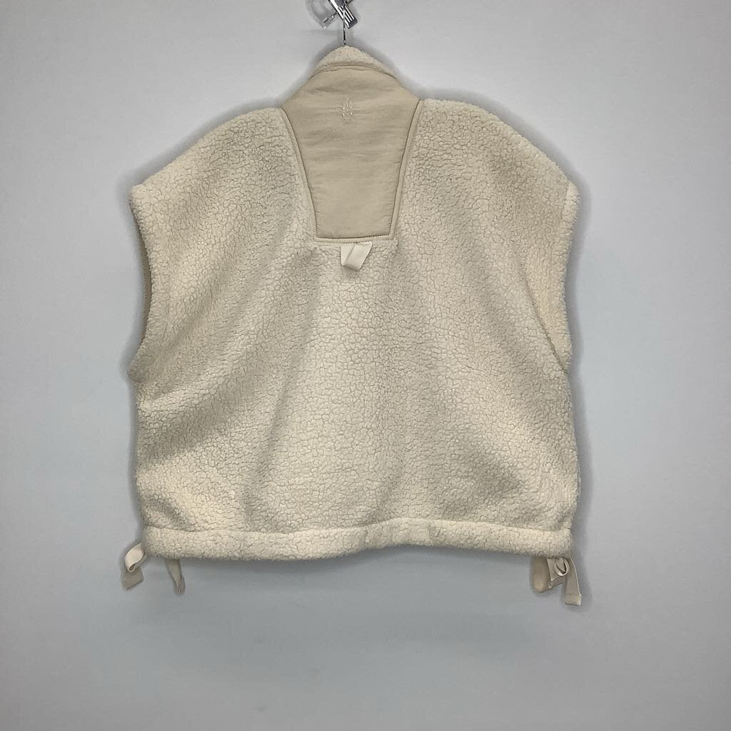Free People Vest S Beige