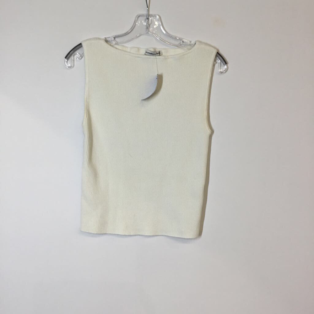 Abercrombie & Fitch Tank M White