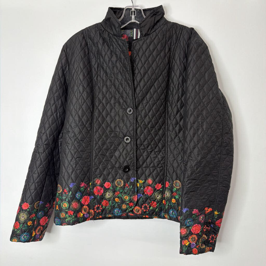 Desigual Outerwear M Black/Floral