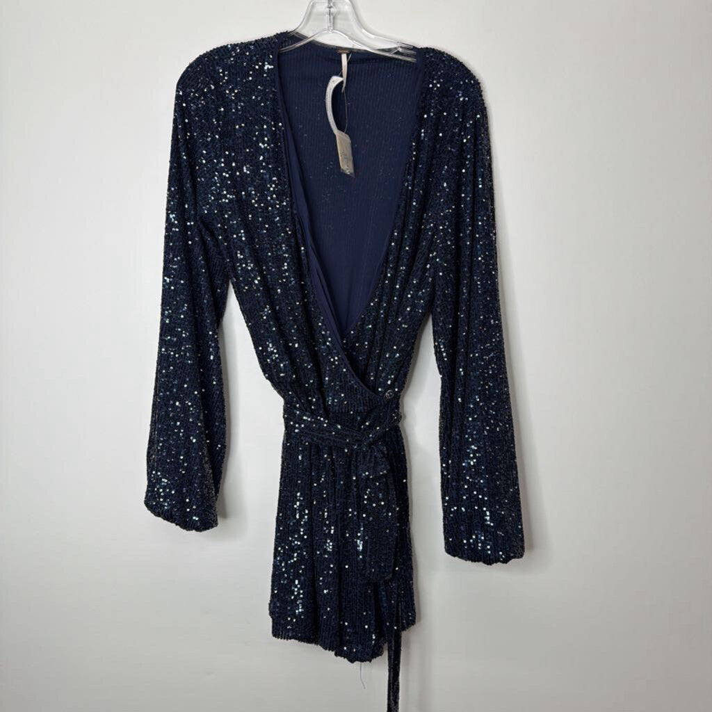 Free People Outfit L Navy