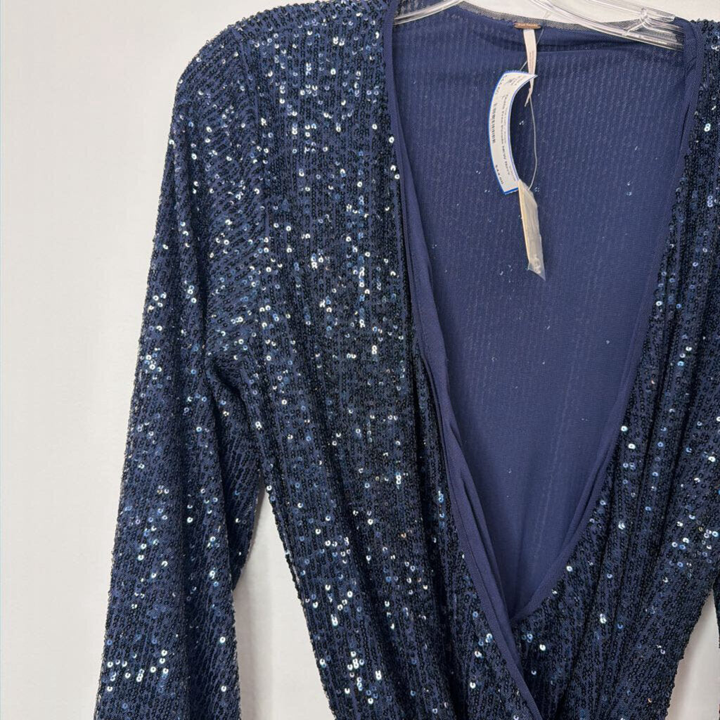 Free People Outfit L Navy