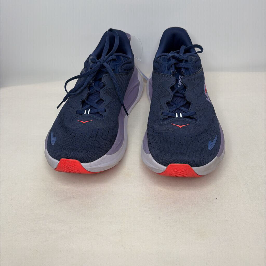 Hoka Shoes 10 Navy/purple/orange
