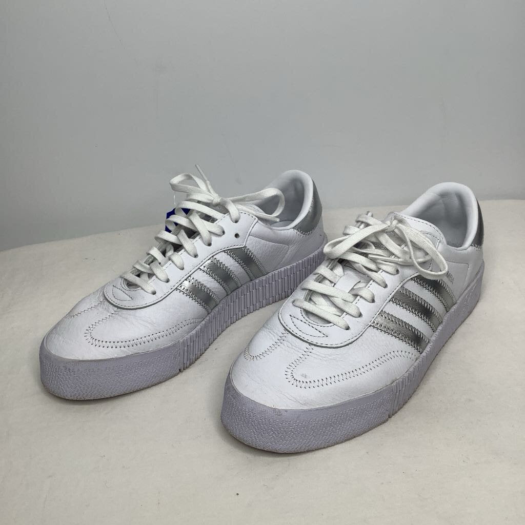 Adidas Shoes 8.5 White/SIlver