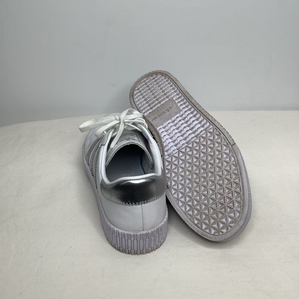 Adidas Shoes 8.5 White/SIlver