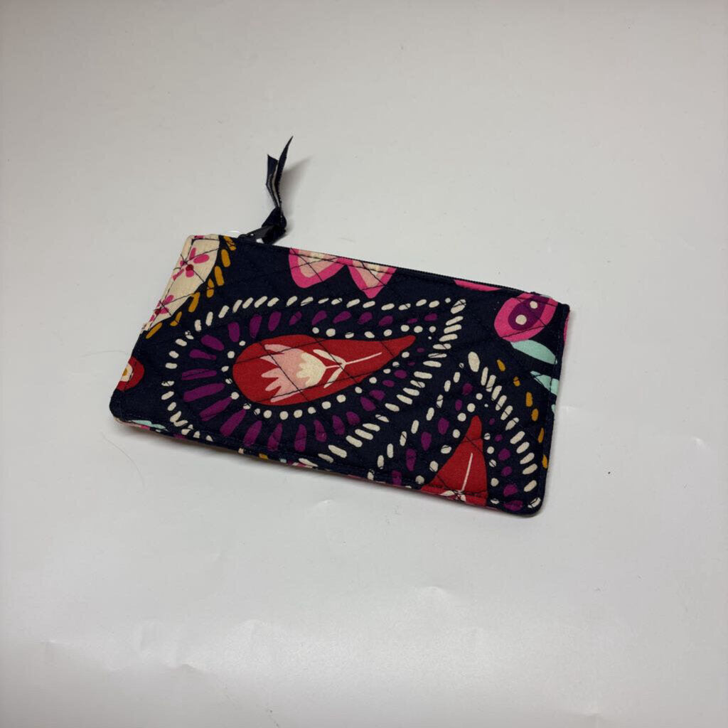 Vera Bradley Wallet Navy/Pink Floral