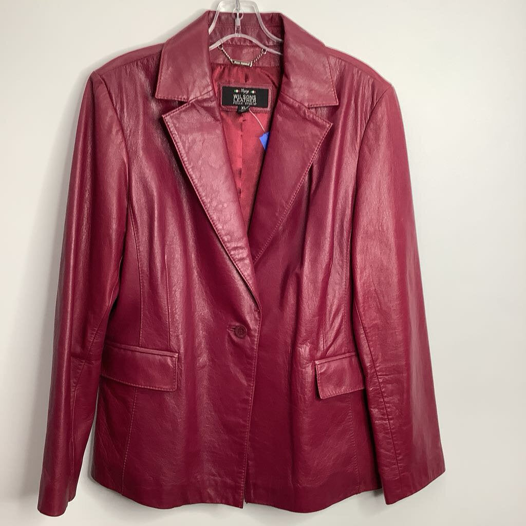 Wilson's Leather Outerwear XL Pink Leather