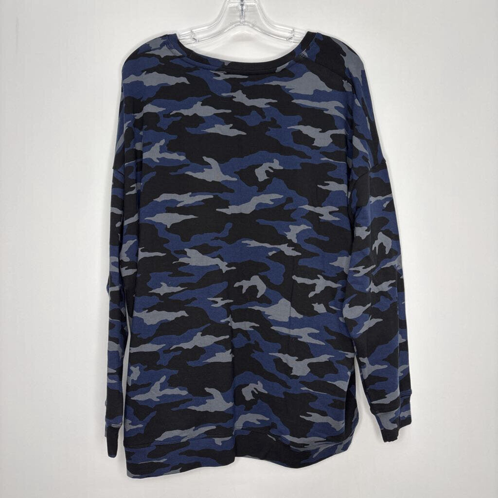 Athleta Athletic Tops XL Blue Camo