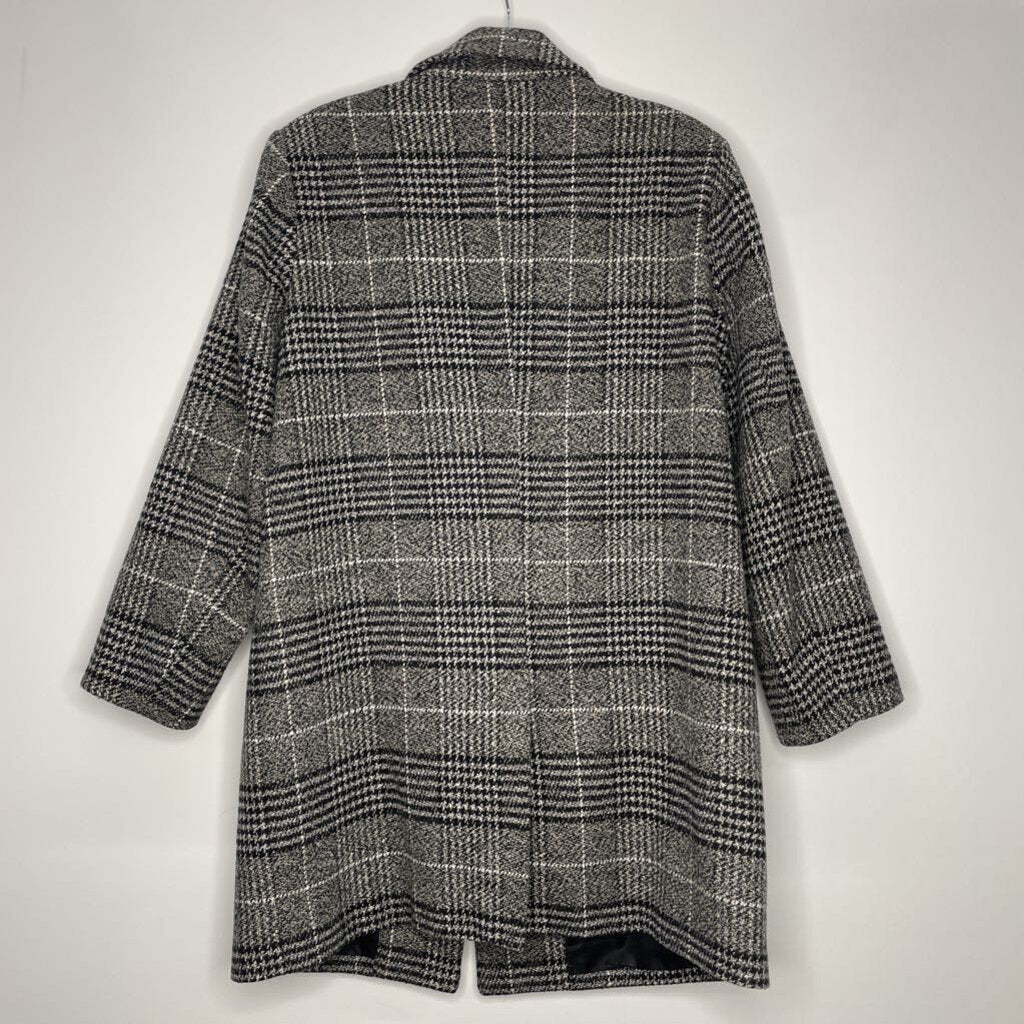 Karen Kane Outerwear M Black/Gray/White