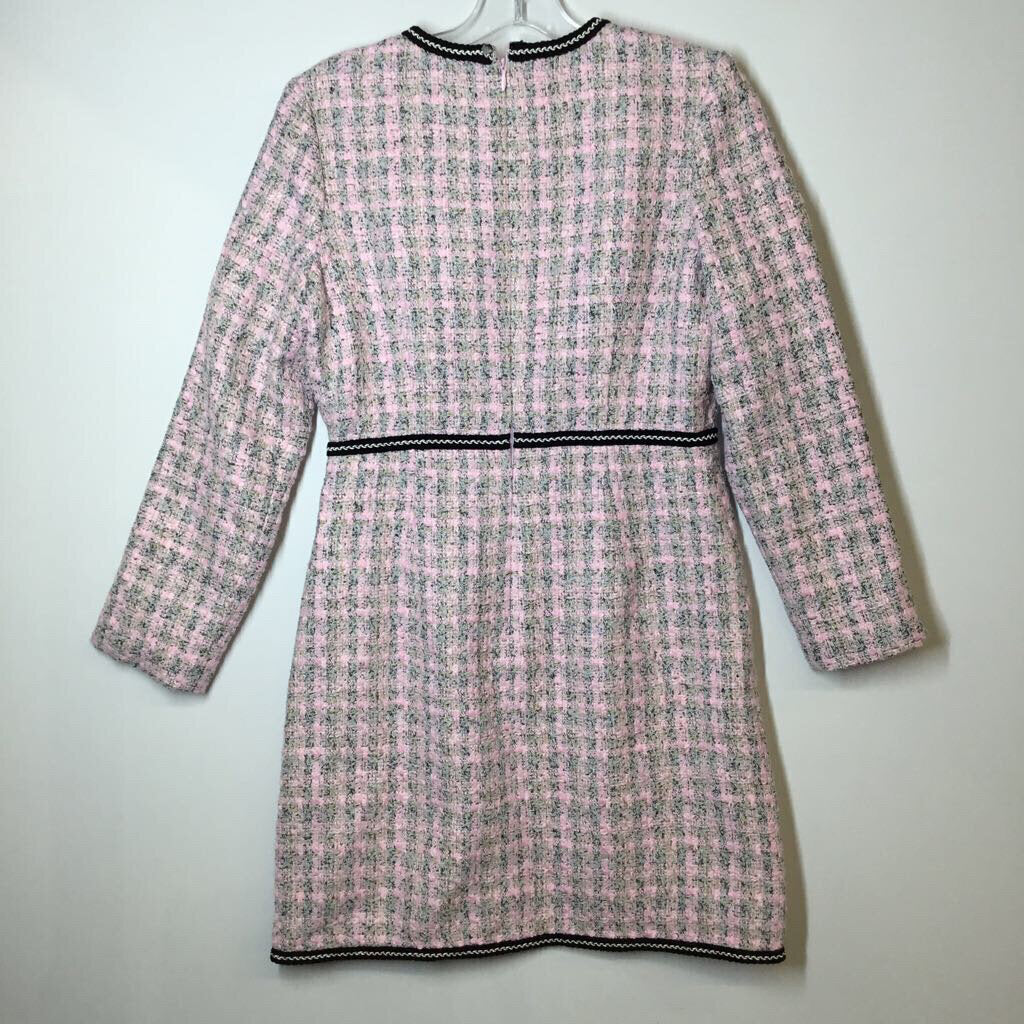 Dress S Pink Tweed
