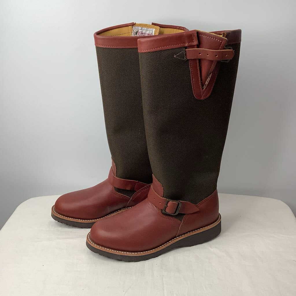 Boots 8.5 Green/Red