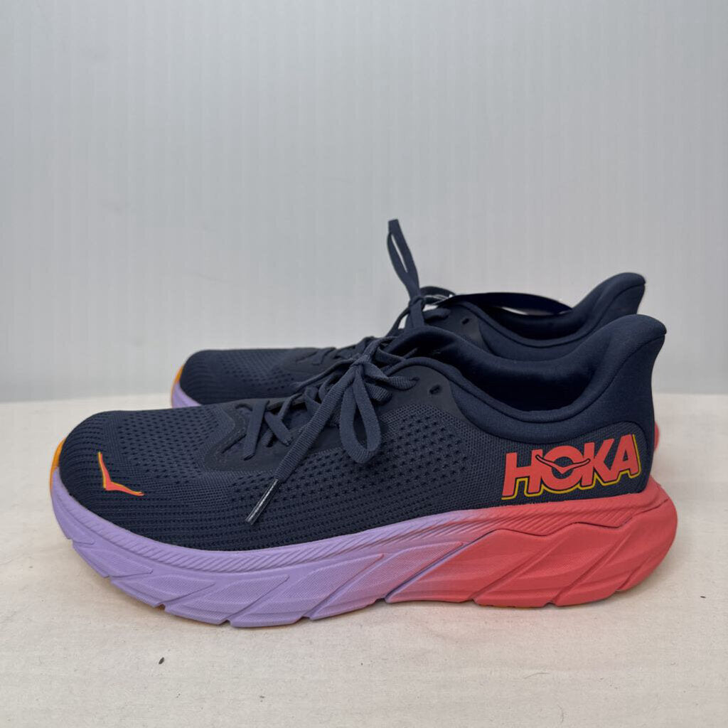 Hoka Shoes 9.5 Navy Blue/Pink/Purple