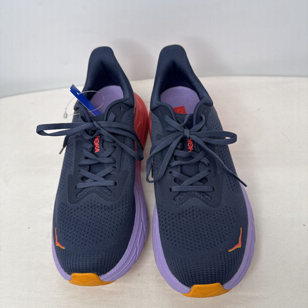 Hoka Shoes 9.5 Navy Blue/Pink/Purple