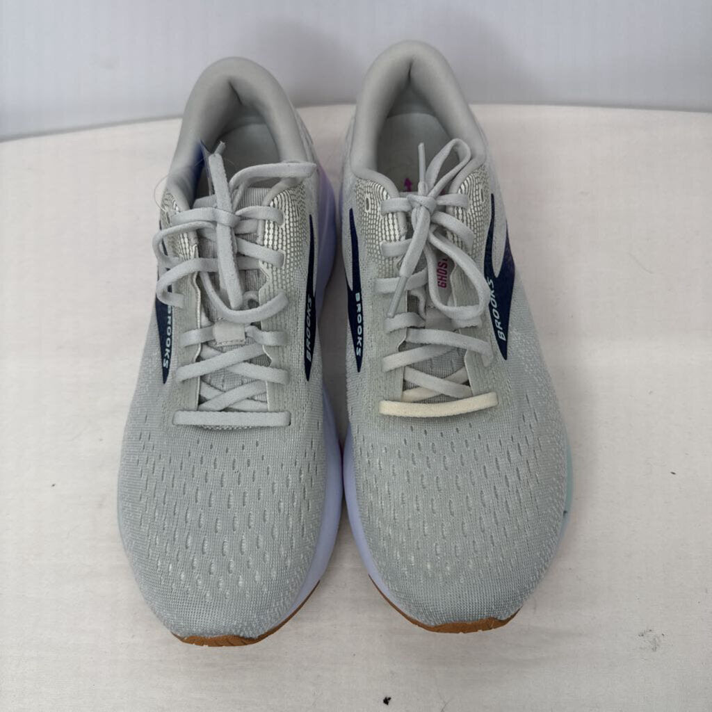 Brooks Shoes 11 White/Purple/Mint