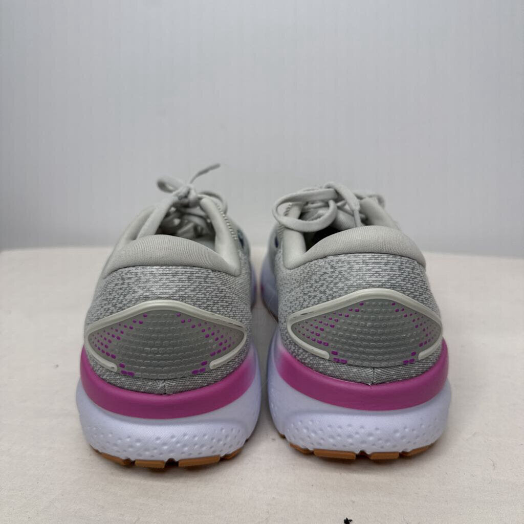 Brooks Shoes 11 White/Purple/Mint