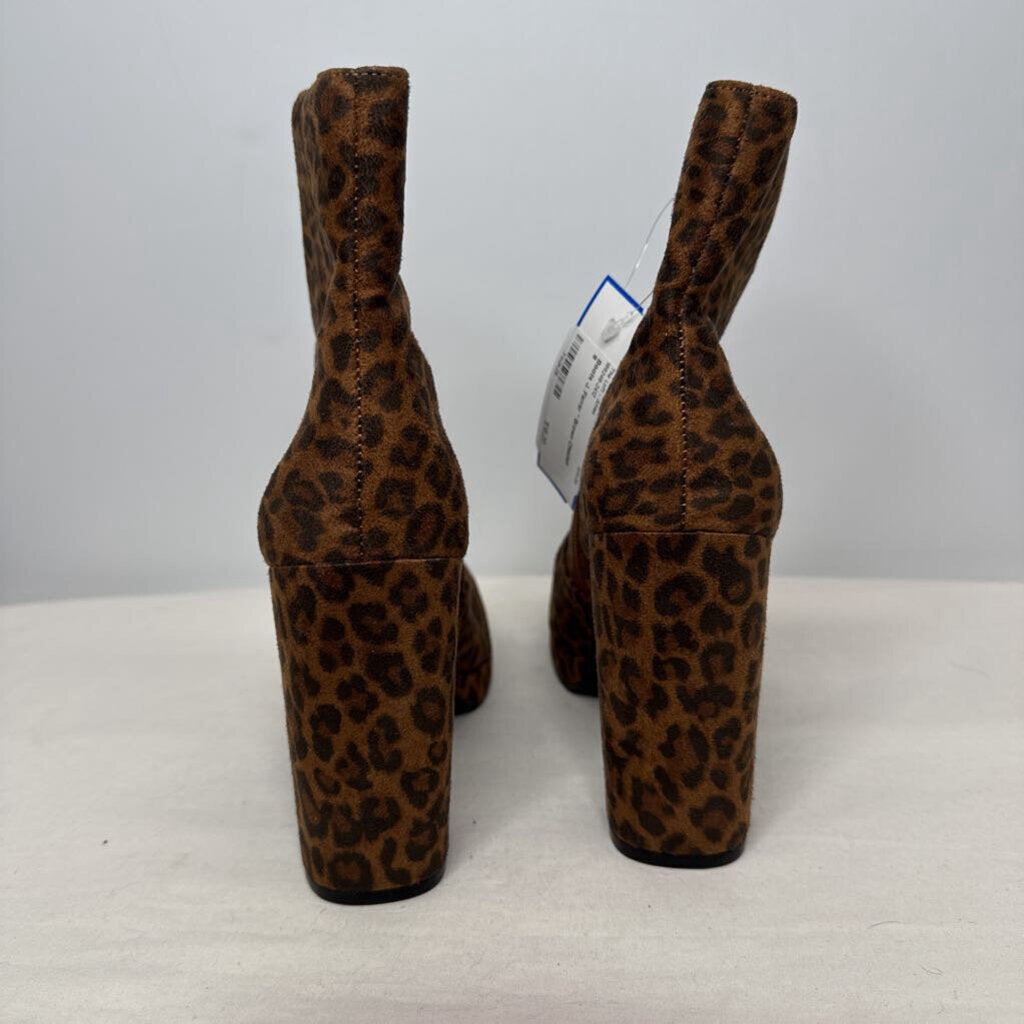 J. Ferrar Boots 8 Brown Cheetah