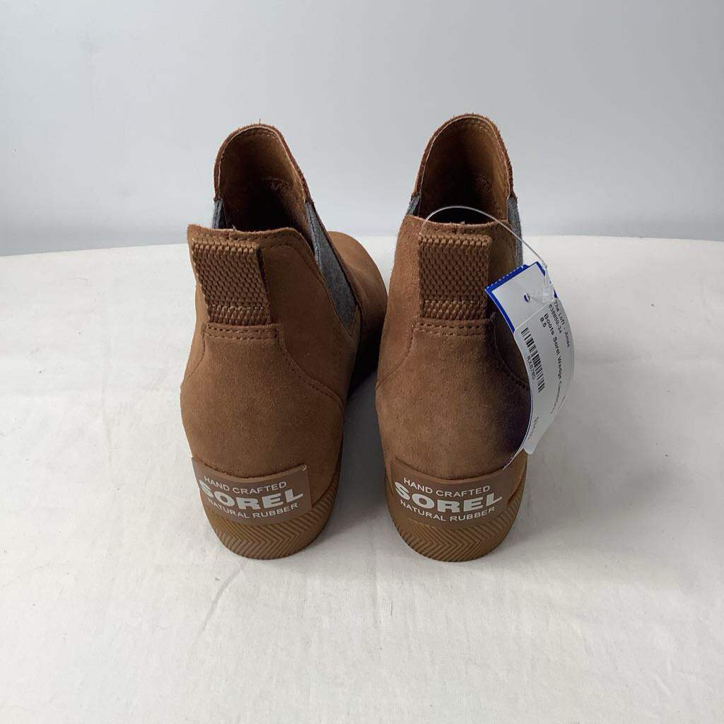 Sorel Boots 8.5 Camel/Gray