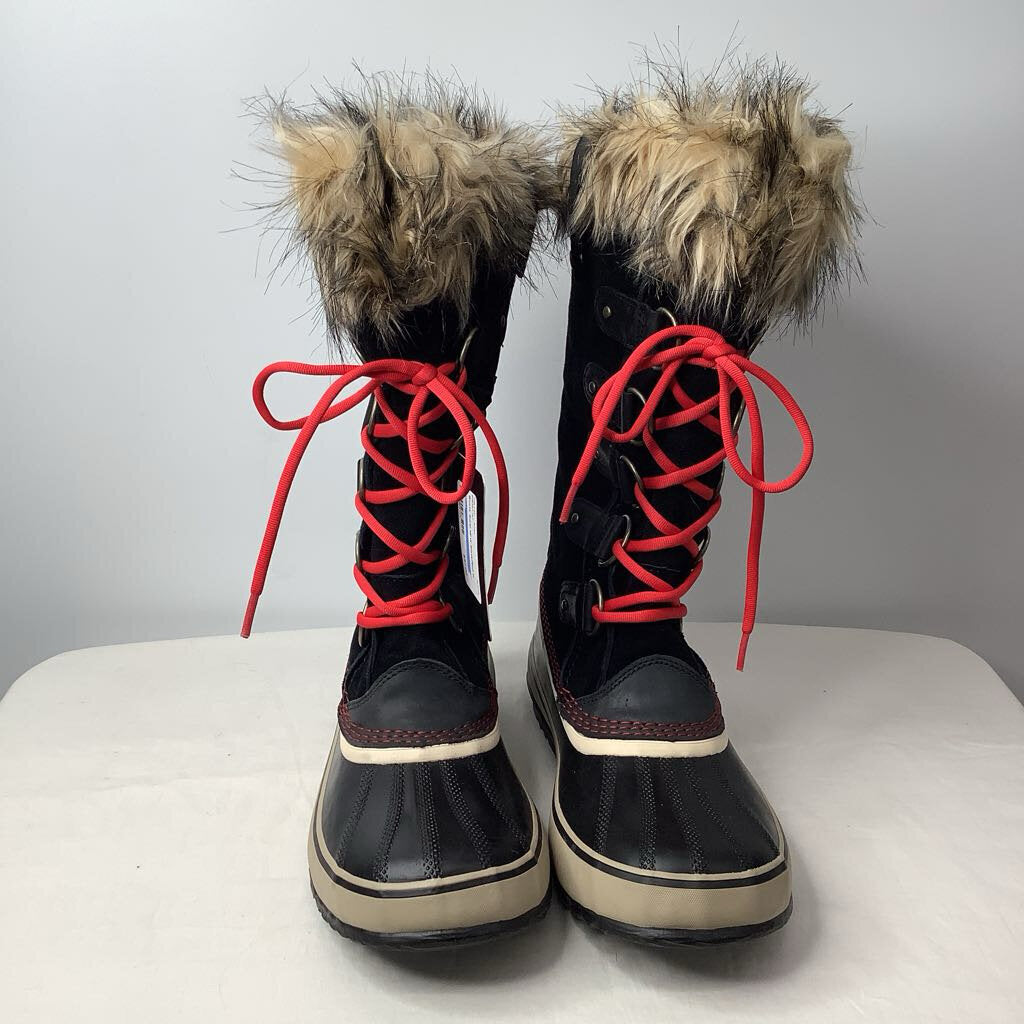 Sorel Boots 11 Black/Red