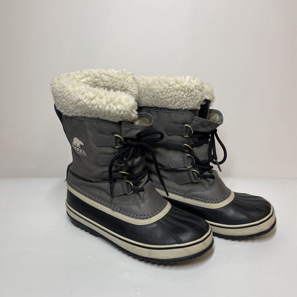 Sorel Boots 8.5 Black/Grey