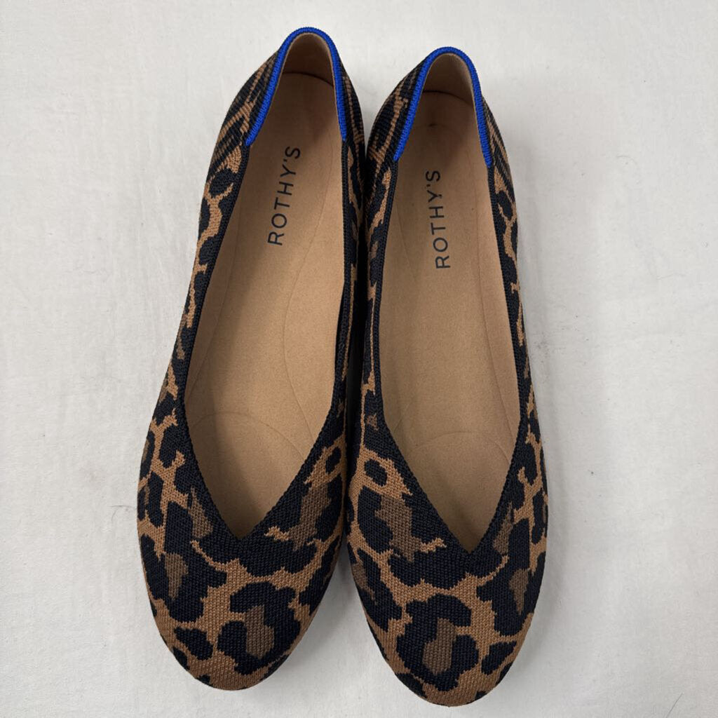 Rothy's Shoes 9.5 Sable Spot (Cheetah)