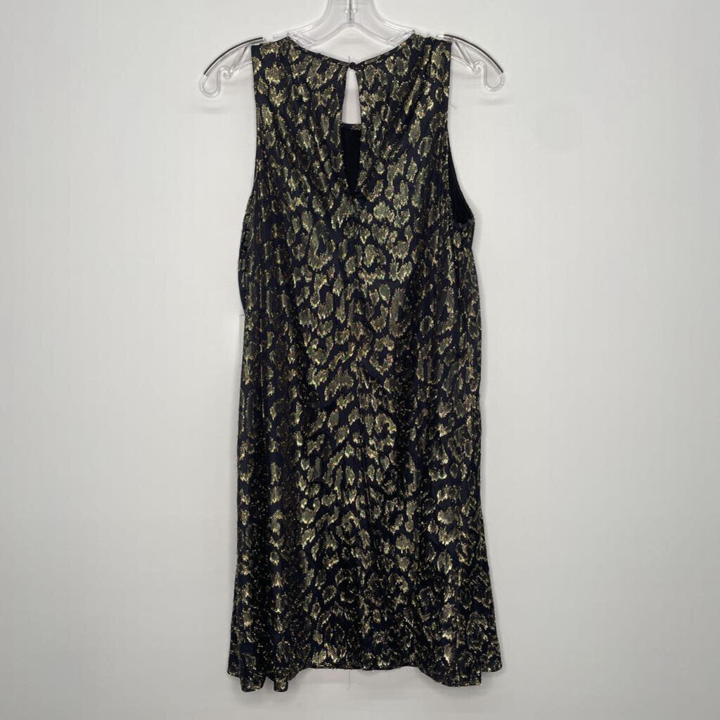 Calvin Klein Dress L(12) Black/Gold