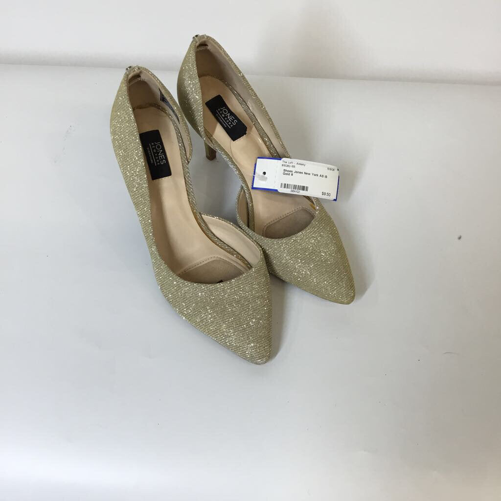 Jones New York Shoes 8 Gold