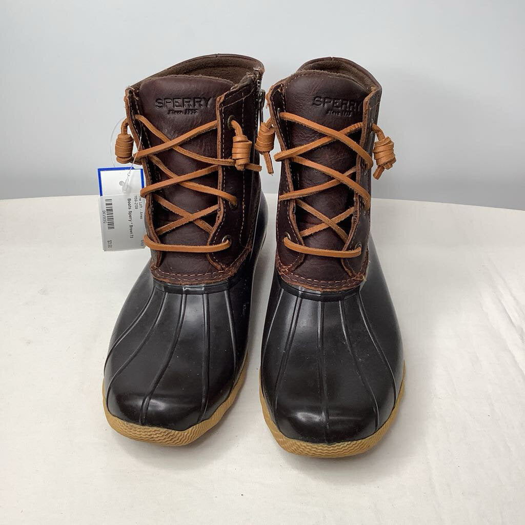 Sperry Boots 7.5 Brown