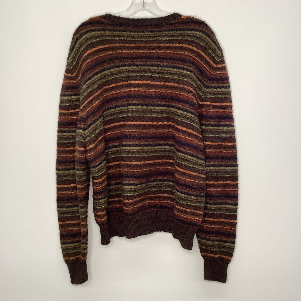 Faconnable Sweater Men's L Brown/Multi