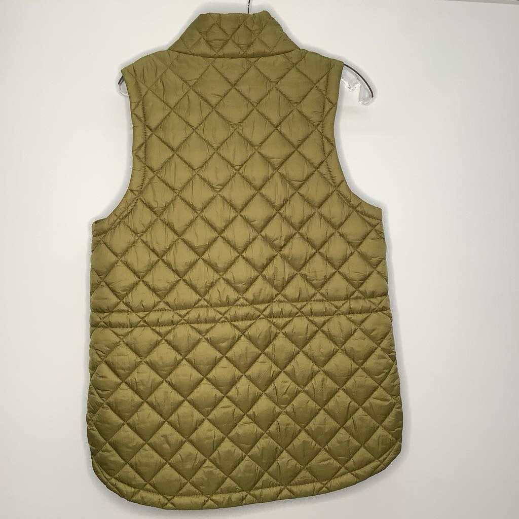 Athleta Vest L Chartreuse