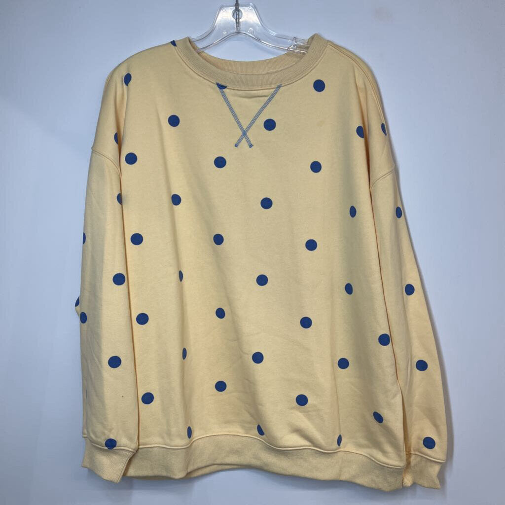 Veveret Long Sleeve M Yellow/Blue Dots