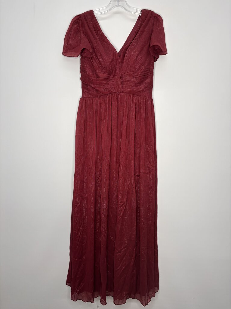 Wedding Dress Formal Wear 6 Maroon