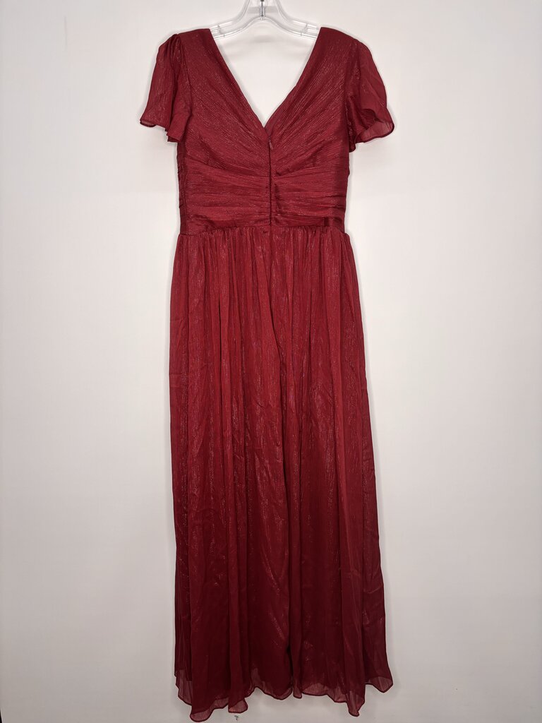 Wedding Dress Formal Wear 6 Maroon