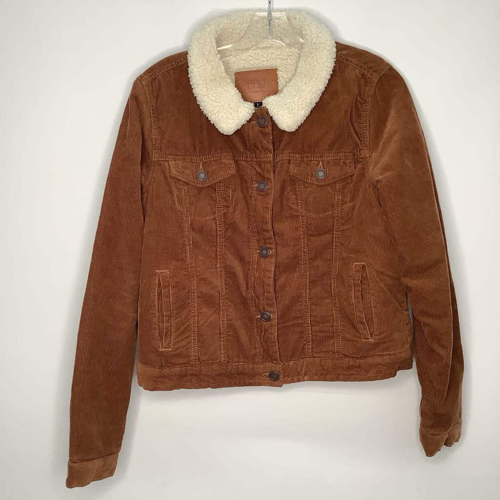 Outerwear L Brown Corduroy
