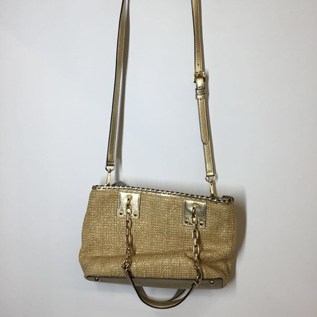 Michael Kors Purse Purses Straw/Gold