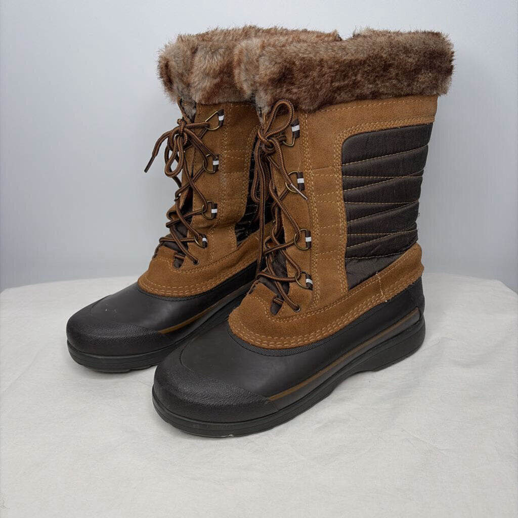 Lands' End Boots 11 Brown/Gray