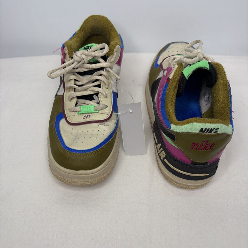 Nike Shoes 9 Tan/Green/Purple