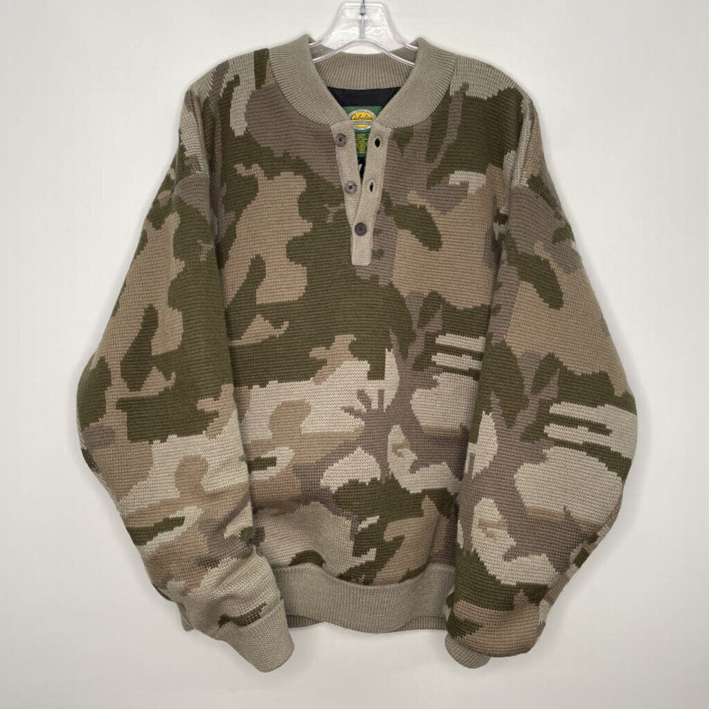 Cabela's Outerwear Men's XL Camo Knit