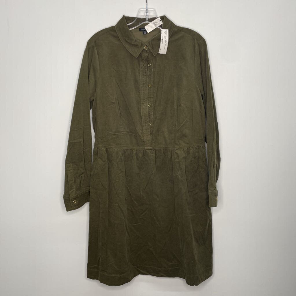 Talbots Dress L(14) Green