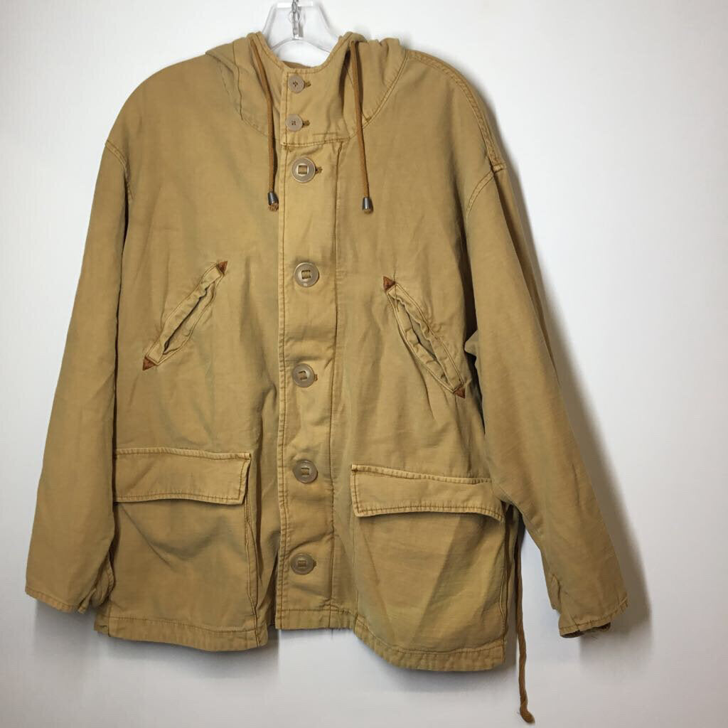 Free People Outerwear M Yellow