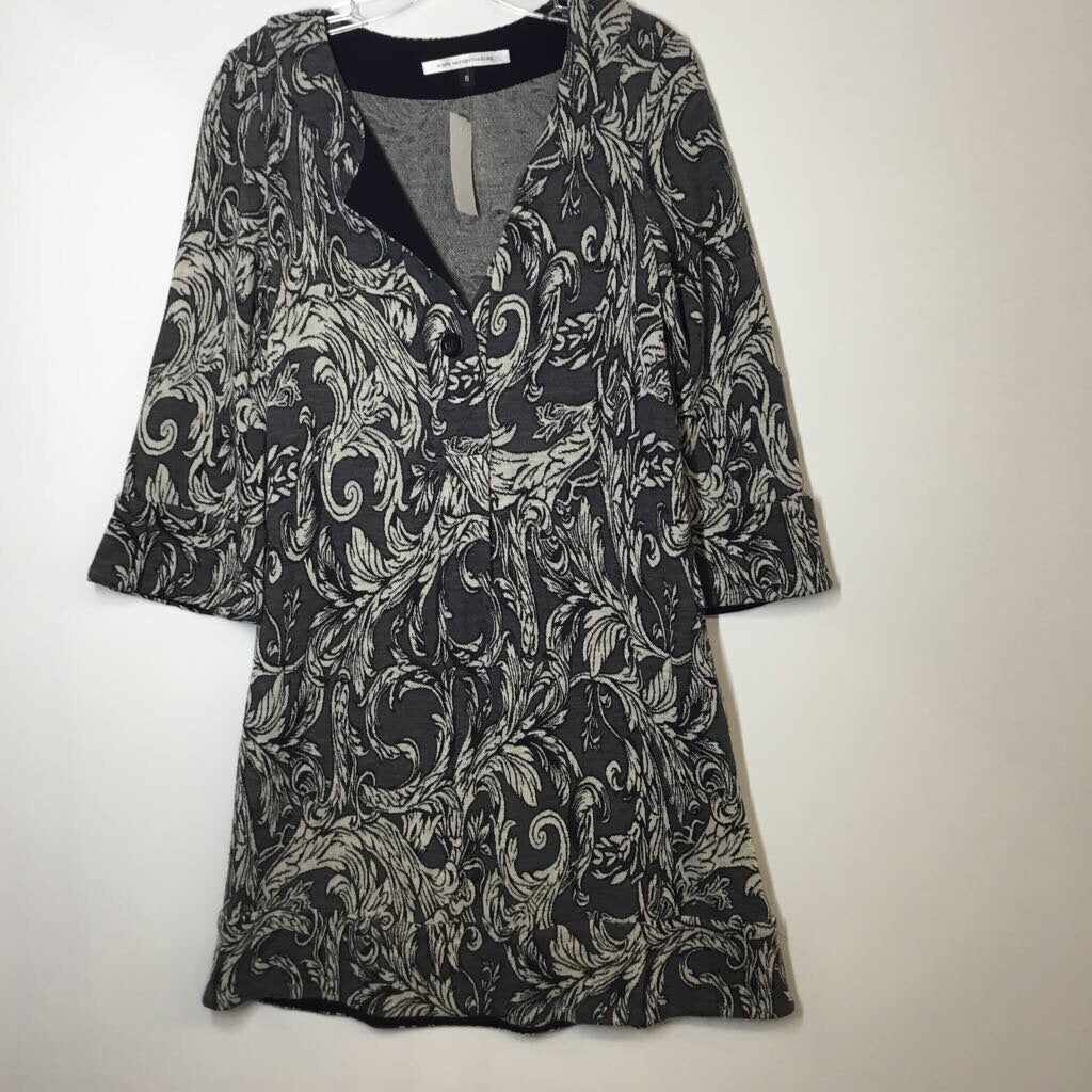 Diane von Furstenberg Dress 8/M Gray