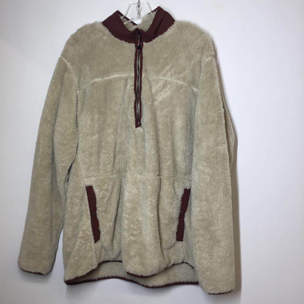 Eddie Bauer Fleece Men's XL Beige
