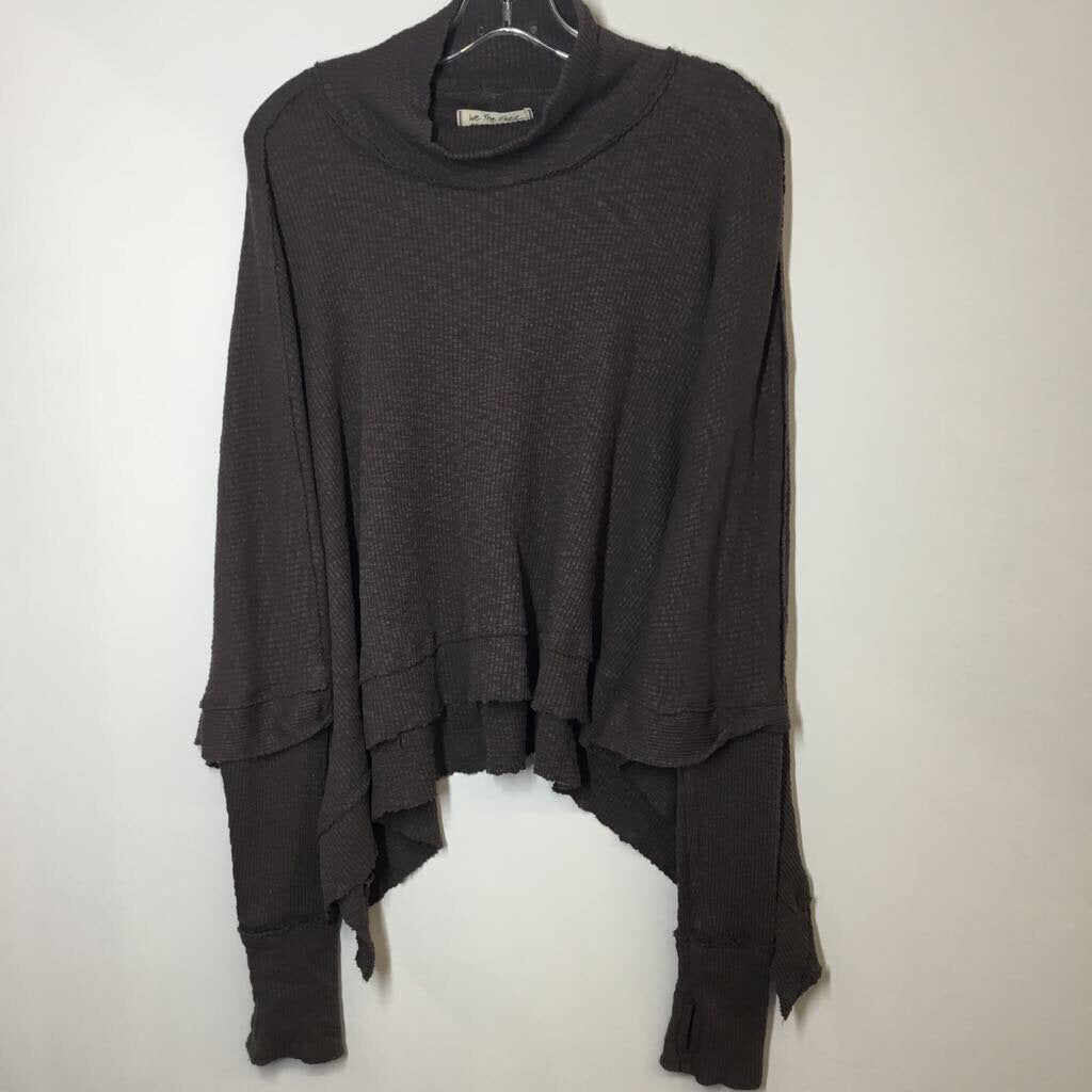 We The Free Long Sleeve S Brown