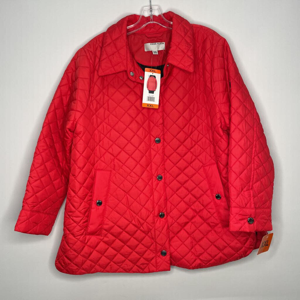 Anne Klein Outerwear XXL Red