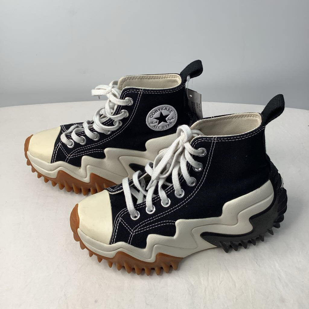 Converse Shoes 4.5 Black/Cream/Brown