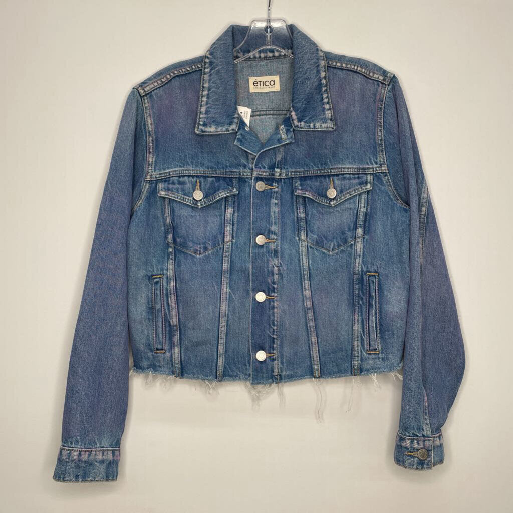 Outerwear M Denim/Pink Washed