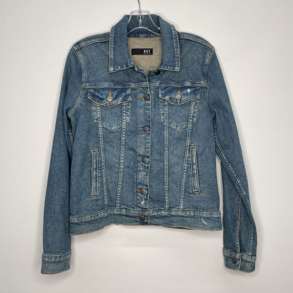 KUT from the Kloth Outerwear L Denim